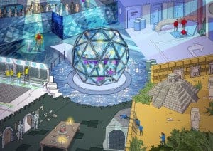 the Crystal Maze artwork