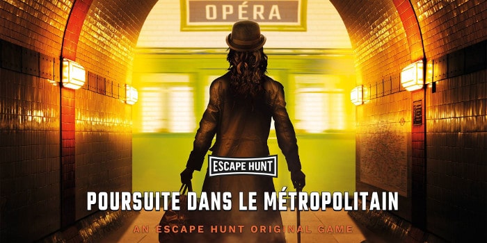 Escape Hunt Paris - poursuite dans le metropolitain