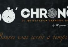 60 Chrono – Plaisance-du-Touch 60 Chrono Escape Game Toulouse - logo