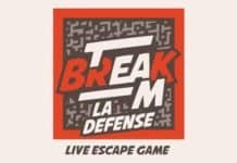 Team Break – la Défense Team Break Escape Game la defense - logo